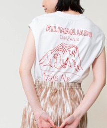 Johnbull | 【ｍaRket×JOHNBULL】コラボレーションフレンチスリーブTシャツ(Kilimanjaro)(Tシャツ/カットソー)