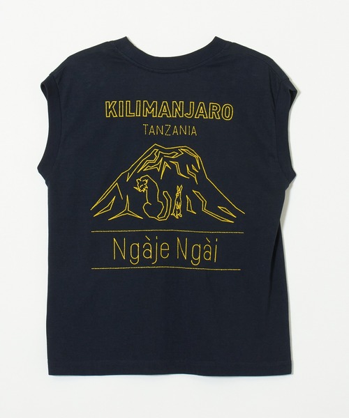Johnbull（ジョンブル）の「【ｍaRket×JOHNBULL】コラボレーションフレンチスリーブTシャツ(Kilimanjaro)（Tシャツ/カットソー・レディース・ブラック/ホワイト・FREE）」の17枚目の写真
