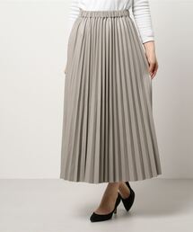 earth music&ecology | フェイクレザープリーツスカート ＊(スカート)