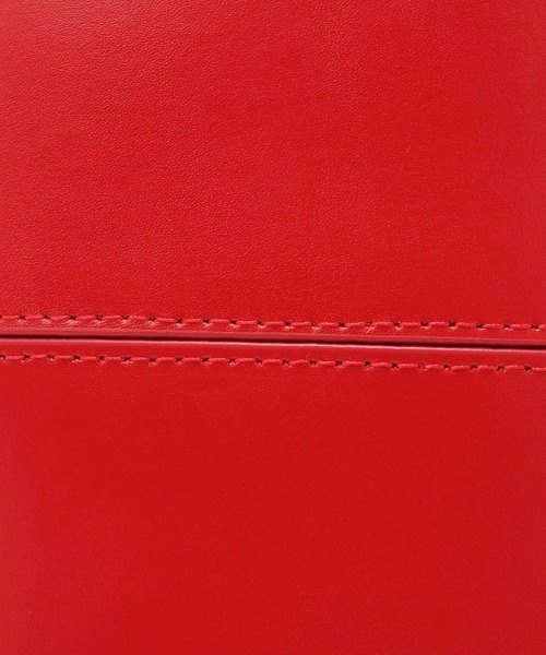 SHENERY（シーナリー）の「(YAHKI/ヤーキ)バケツバッグ（トートバッグ・レディース・ブラウン/レッド・FREE）」の15枚目の写真