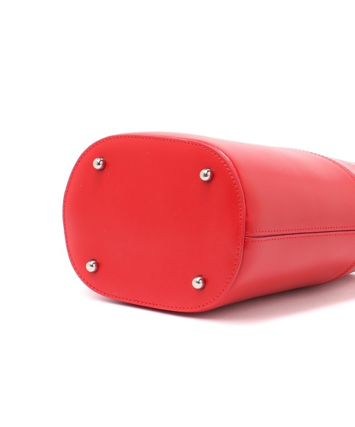 SHENERY（シーナリー）の「(YAHKI/ヤーキ)バケツバッグ（トートバッグ・レディース・ブラウン/レッド・FREE）」の17枚目の写真