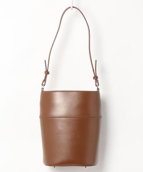 SHENERY（シーナリー）の「(YAHKI/ヤーキ)バケツバッグ（トートバッグ・レディース・ブラウン/レッド・FREE）」の19枚目の写真