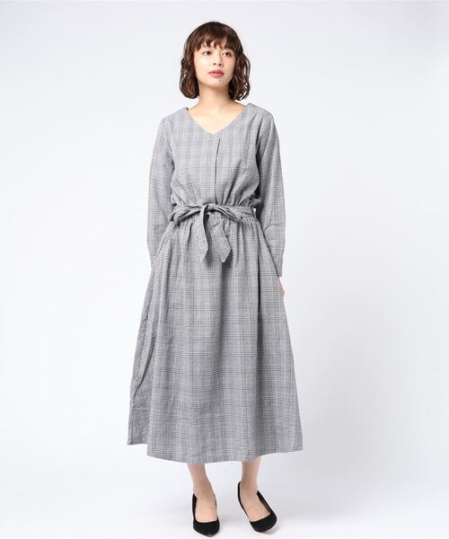 ブランド古着 Chocol Raffine Robe 長袖ワンピース ワンピース Green Parks グリーンパークス のファッション通販 Zozoused