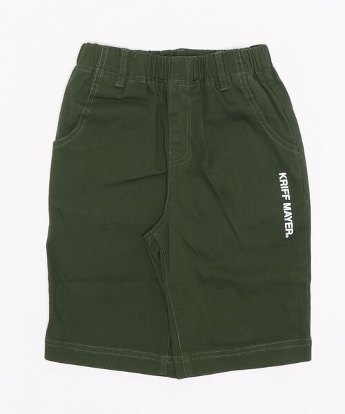 KRIFF MAYER Kid's Collection（クリフメイヤーキッズコレクション）の「USEショーツ（その他パンツ・キッズ・ベージュ/ネイビー/レッド/カーキ/サックスブルー/ブルーグリーン・120/130/140/150/160/170）」の2枚目の写真