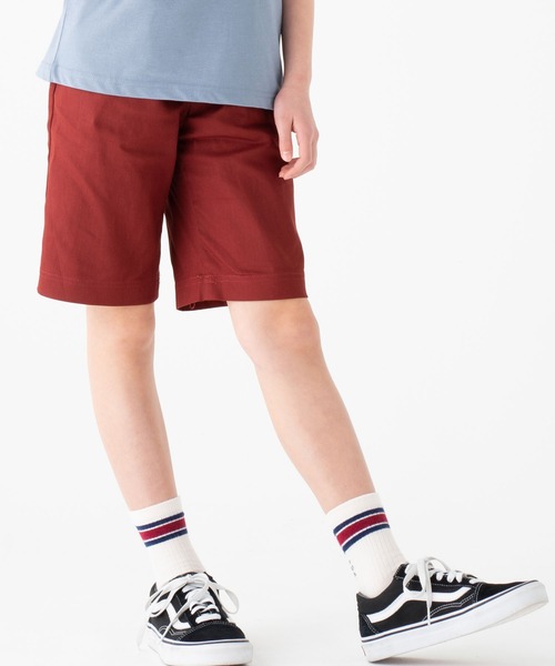 KRIFF MAYER Kid's Collection（クリフメイヤーキッズコレクション）の「USEショーツ（その他パンツ・キッズ・ベージュ/ネイビー/レッド/カーキ/サックスブルー/ブルーグリーン・120/130/140/150/160/170）」の6枚目の写真