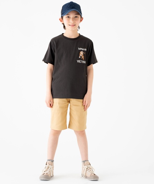 KRIFF MAYER Kid's Collection（クリフメイヤーキッズコレクション）の「USEショーツ（その他パンツ・キッズ・ベージュ/ネイビー/レッド/カーキ/サックスブルー/ブルーグリーン・120/130/140/150/160/170）」の14枚目の写真