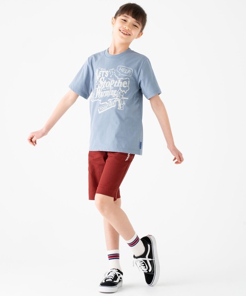 KRIFF MAYER Kid's Collection（クリフメイヤーキッズコレクション）の「USEショーツ（その他パンツ・キッズ・ベージュ/ネイビー/レッド/カーキ/サックスブルー/ブルーグリーン・120/130/140/150/160/170）」の17枚目の写真