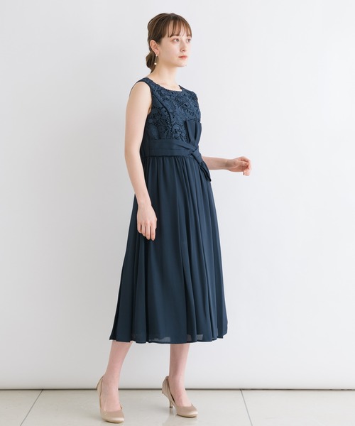 KATHARINE ROSS(キャサリンロス)の「【KATHARINE ROSS】●結婚式 レースドッキングドレス(ドレス・レディース・ネイビー・MEDIUM)」の19枚目の写真