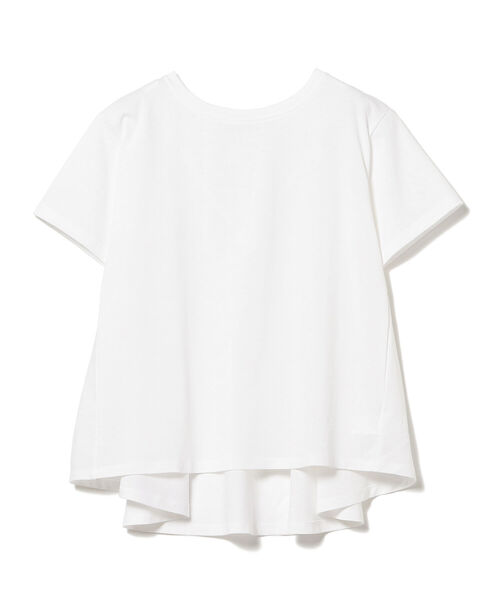 Ray BEAMS（レイビームス）の「Ray BEAMS / バック フレア ハーフスリーブ Tシャツ（Tシャツ/カットソー・レディース・ブラック/ホワイト/グリーン/モカ・ONE SIZE）」の14枚目の写真