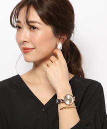 BARNYARDSTORM | BARNYARDSTORM / ピンクゴールドレザーベルトウォッチ(アナログ腕時計)