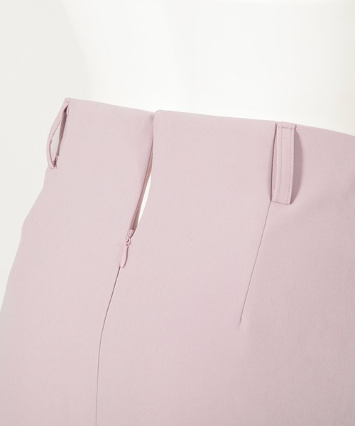 Julia Boutique（ジュリアブティック）の「選べるショート丈・ミディアム丈 ベルト付きタイトスカート/21066（スカート・レディース・ピンク/ネイビー/ブラック/ホワイト/ベージュ/ボルドー・ONE）」の10枚目の写真