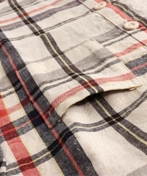 BREEZE（ブリーズ）の「3柄ノーカラーシャツ（シャツ/ブラウス・キッズ・チェック/ブラック/ミント・110/140/150/100/130/120/90）」の12枚目の写真