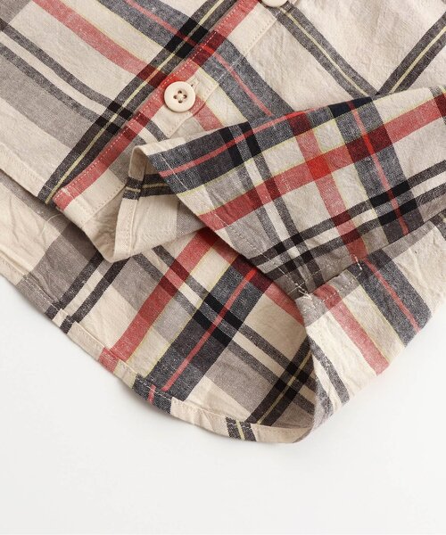 BREEZE（ブリーズ）の「3柄ノーカラーシャツ（シャツ/ブラウス・キッズ・チェック/ブラック/ミント・110/140/150/100/130/120/90）」の13枚目の写真