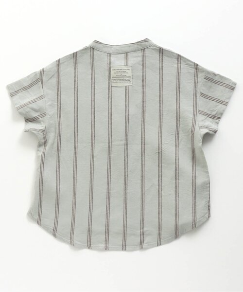 BREEZE（ブリーズ）の「3柄ノーカラーシャツ（シャツ/ブラウス・キッズ・チェック/ブラック/ミント・110/140/150/100/130/120/90）」の21枚目の写真