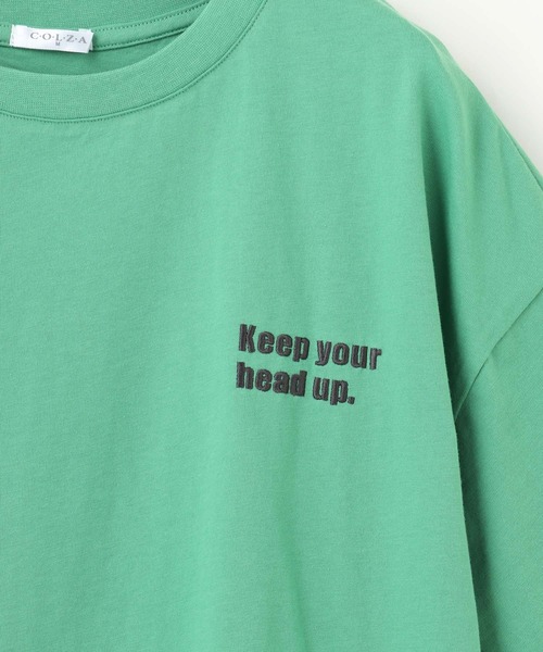 Honeys（ハニーズ）の「イラストプリントＴシャツ（Tシャツ/カットソー・レディース・ブラック/ホワイト系その他/パープル/グリーン/ホワイト・M/S/L）」の21枚目の写真