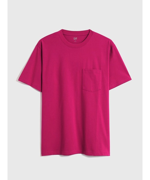 GAP（ギャップ）の「ポケットtシャツ（Tシャツ/カットソー・メンズ・ブラック/ブラウン/その他/ホワイト/ブルー/オレンジ/ネイビー/ブルー系その他/パープル系その他/イエロー/ピンク/ピンク系その他/グリーン系その他・S/XXS/XL/L/XS/M）」の11枚目の写真