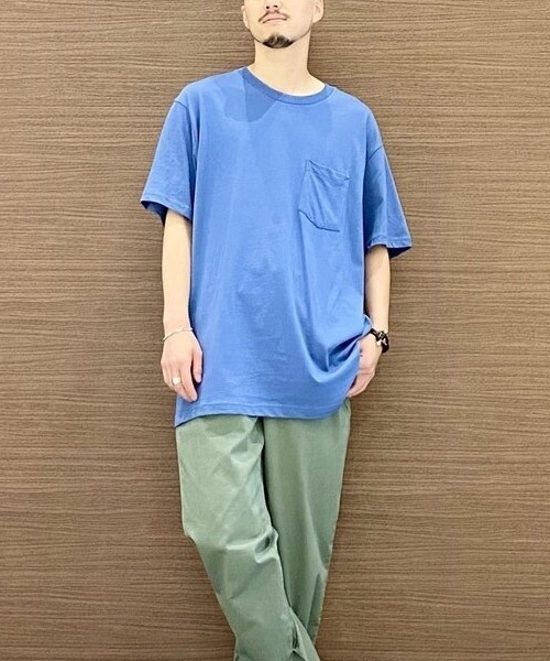 GAP（ギャップ）の「ポケットtシャツ（Tシャツ/カットソー・メンズ・ブラック/ブラウン/その他/ホワイト/ブルー/オレンジ/ネイビー/ブルー系その他/パープル系その他/イエロー/ピンク/ピンク系その他/グリーン系その他・S/XXS/XL/L/XS/M）」の13枚目の写真