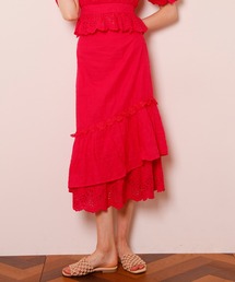 Seemi. byNICECLAUP | コットンレースフリルスカート(スカート)