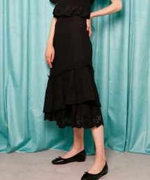 Seemi. byNICECLAUP | コットンレースフリルスカート(スカート)