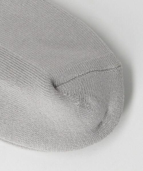 BEAUTY&YOUTH UNITED ARROWS（ビューティーアンドユースユナイテッドアローズ）の「BY ロゴ クフォーター ソックス（ソックス/靴下・メンズ・ライム/グレー/ライトブルー/ホワイト・FREE）」の6枚目の写真