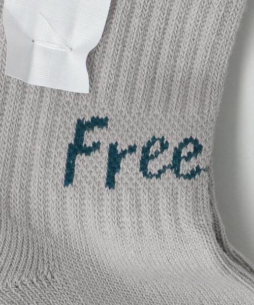 BEAUTY&YOUTH UNITED ARROWS（ビューティーアンドユースユナイテッドアローズ）の「BY ロゴ クフォーター ソックス（ソックス/靴下・メンズ・ライム/グレー/ライトブルー/ホワイト・FREE）」の9枚目の写真