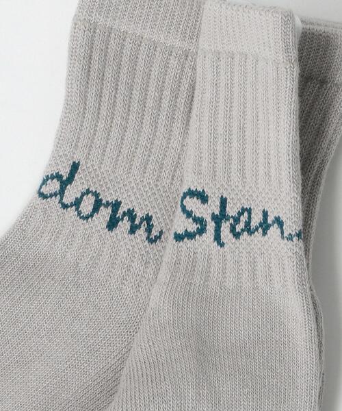 BEAUTY&YOUTH UNITED ARROWS（ビューティーアンドユースユナイテッドアローズ）の「BY ロゴ クフォーター ソックス（ソックス/靴下・メンズ・ライム/グレー/ライトブルー/ホワイト・FREE）」の10枚目の写真