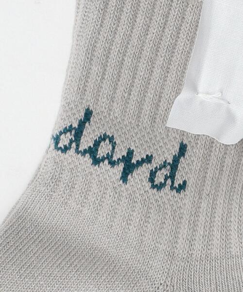 BEAUTY&YOUTH UNITED ARROWS（ビューティーアンドユースユナイテッドアローズ）の「BY ロゴ クフォーター ソックス（ソックス/靴下・メンズ・ライム/グレー/ライトブルー/ホワイト・FREE）」の11枚目の写真