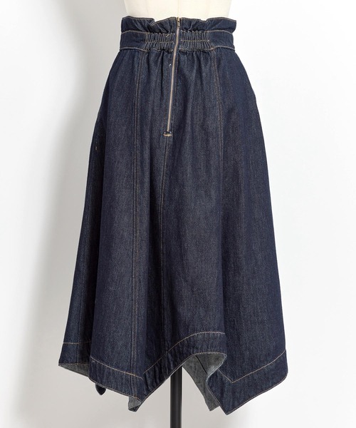 NOELA（ノエラ）の「イレヘムフレアスカート（スカート・レディース・ダークインディゴブルー/ブルー/オフホワイト・M/S）」の22枚目の写真