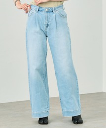 essentials ワイドバギーデニムパンツ