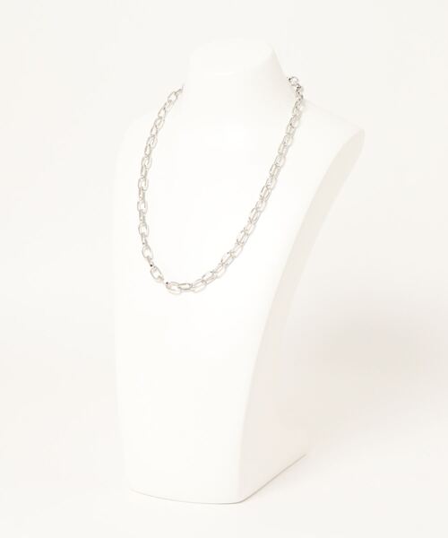N.（N. Natural Beauty Basic）（エヌエヌナチュラルビューティーベーシック）の「チェーンショートネックレス（ネックレス・レディース・ゴールド/シルバー・FREE）」の3枚目の写真