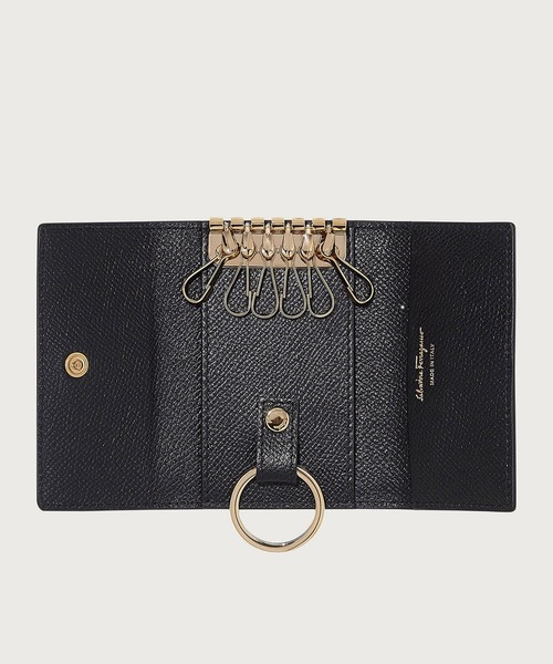 FERRAGAMO（フェラガモ）の「【日本限定商品】キーケース（キーケース/キーアクセサリー・レディース・ブラック・ONE SIZE）」の2枚目の写真