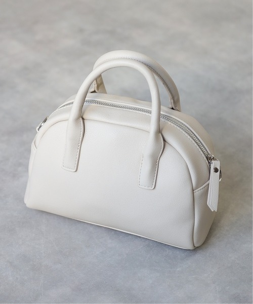 each（イーチ）の「2wayミニボストンバック（ボストンバッグ・レディース・ブラック/ベージュ/アイボリー・FREE）」の6枚目の写真