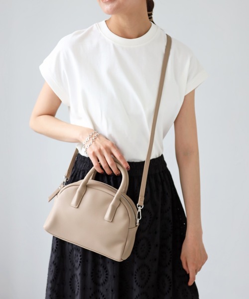 each（イーチ）の「2wayミニボストンバック（ボストンバッグ・レディース・ブラック/ベージュ/アイボリー・FREE）」の20枚目の写真