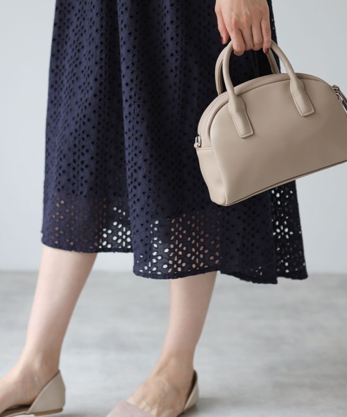 each（イーチ）の「2wayミニボストンバック（ボストンバッグ・レディース・ブラック/ベージュ/アイボリー・FREE）」の21枚目の写真