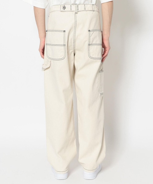 DANKE SCHON（ダンケシェーン）の「DankeSchon/ダンケシェーン/ステッチペインターパンツ（デニムパンツ・メンズ・ホワイト/ブラック/ベージュ/カーキ・LARGE/MEDIUM）」の18枚目の写真