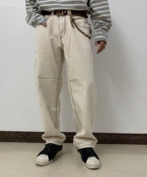 DANKE SCHON | DankeSchon/ダンケシェーン/ステッチペインターパンツ(デニムパンツ)