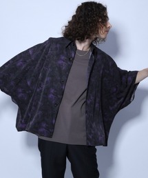 HARE | 【WEB限定ブルー】ダークペイズリーシャツ(HARE)(シャツ/ブラウス)