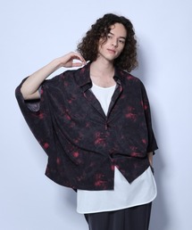 HARE | 【WEB限定ブルー】ダークペイズリーシャツ(HARE)(シャツ/ブラウス)