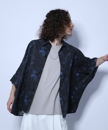 HARE | 【WEB限定ブルー】ダークペイズリーシャツ(HARE)(シャツ/ブラウス)