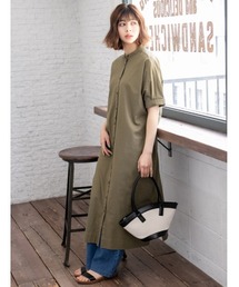Fifth フィフスのシャツワンピース グリーン カーキ 緑色系 通販 Zozotown
