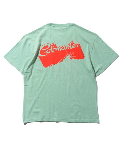 go slow caravan(ゴースローキャラバン)の「COBMASTER/コブマスター SUNRISE TEE(Tシャツ/カットソー・メンズ・ホワイト/ミント/パープル/チャコールグレー・MEDIUM/LARGE/X-LARGE)」の1枚目の写真