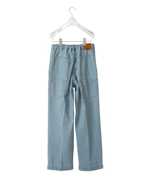 NEONSIGN（ネオンサイン）の「NEONSIGN ネオンサイン / BADBOY DENIM SLACKS（USED）バッドボーイデニムスラックス（セットアップ） / N1564（デニムパンツ・メンズ・インディゴブルー・44/46/48）」の2枚目の写真