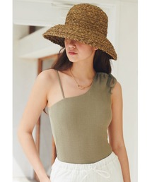 ALEXIA STAM | One Shoulder Bodysuit/ワンショルダーボディースーツ(タンクトップ)