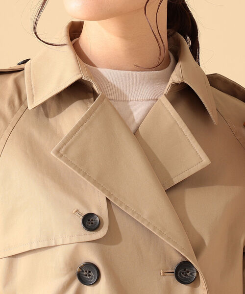 新品　B:MING by BEAMS 撥水　トレンチコート　ベージュ　L B:MING by BEAMS（ビーミング by ビームス）撥水 トレンチコート