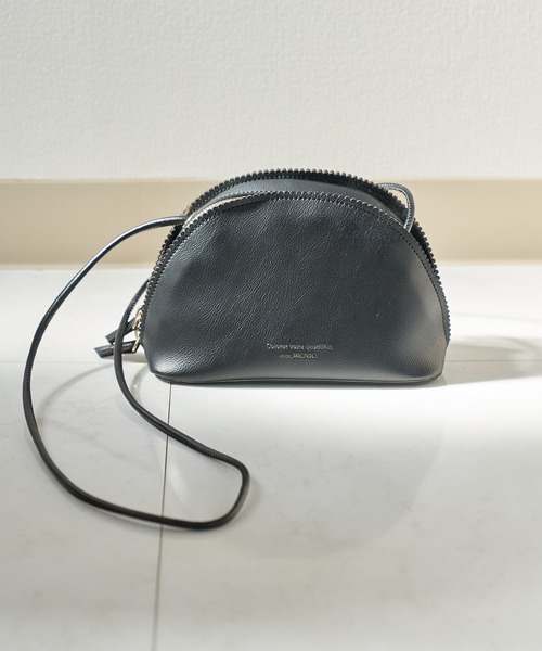 ROPE' PICNIC（ロペピクニック）の「スカラップラウンドミニショルダーバッグ（ショルダーバッグ・レディース・ブラック/ラベンダー・FREE）」の3枚目の写真