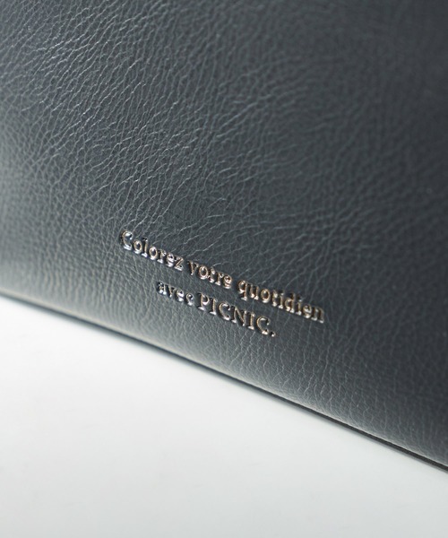 ROPE' PICNIC（ロペピクニック）の「スカラップラウンドミニショルダーバッグ（ショルダーバッグ・レディース・ブラック/ラベンダー・FREE）」の9枚目の写真