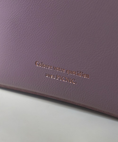 ROPE' PICNIC（ロペピクニック）の「スカラップラウンドミニショルダーバッグ（ショルダーバッグ・レディース・ブラック/ラベンダー・FREE）」の13枚目の写真