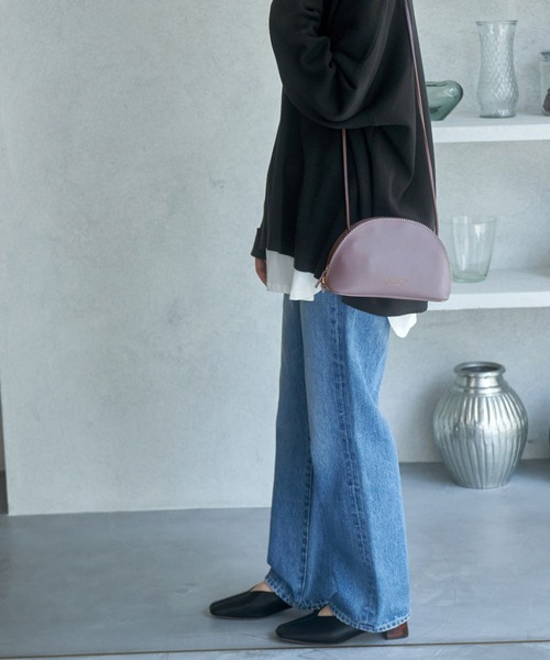 ROPE' PICNIC（ロペピクニック）の「スカラップラウンドミニショルダーバッグ（ショルダーバッグ・レディース・ブラック/ラベンダー・FREE）」の15枚目の写真