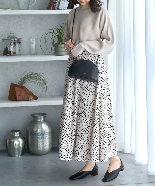 ROPE' PICNIC（ロペピクニック）の「スカラップラウンドミニショルダーバッグ（ショルダーバッグ・レディース・ブラック/ラベンダー・FREE）」の17枚目の写真