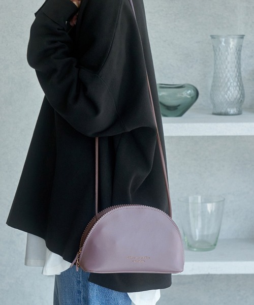 ROPE' PICNIC（ロペピクニック）の「スカラップラウンドミニショルダーバッグ（ショルダーバッグ・レディース・ブラック/ラベンダー・FREE）」の20枚目の写真